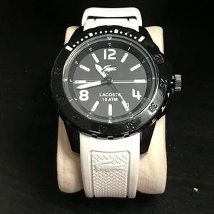 Lacoste White Sport Band Watch